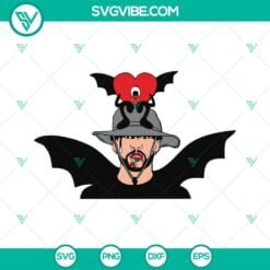 Halloween, Musics, SVG Files, Bad Bunny Vampire SVG Download, Bad Bunny 22