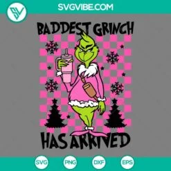 Christmas, SVG Files, Grinch Gnome SVG Image, Christmas Gnome SVG Files PNG DXF 3