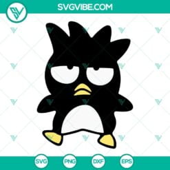 Cartoons, SVG Files, Badtz Maru SVG Images, Little Penguin SVG Download, Hello 2