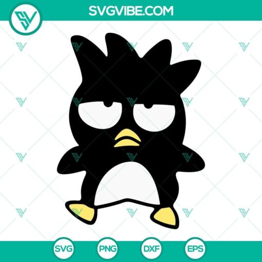 badtz maru svg little penguin svg hello kitty bird svg png dxf eps files 6 mockup