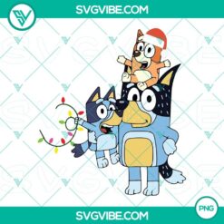 Christmas, Disney, SVG Files, Bluey Grinch Mode On SVG File, Bluey Christmas 3