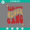 Football, Sports, SVG Files, Bang Bang Niner Gang SVG Image, San Francisco 14