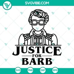 Barbara Holland Stranger Things SVG Files PNG DXF EPS Digital Download