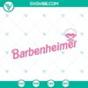 Barbenheimer, Oppenheimer, and Barbie 2023 SVG file downloads for digital design projects.