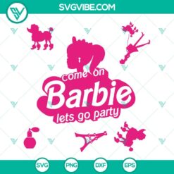 Barbie 2023 Movies Bundle SVG Files 7