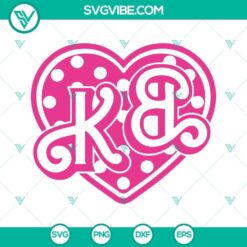 Barbie And Ken Heart SVG File Bundle, Barbie Ken SVG Download, Barbie Movie SVG Files 3