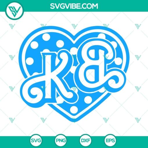 barbie and ken heart svg bundle barbie ken svg barbie movie svg png dxf eps 6 mockup