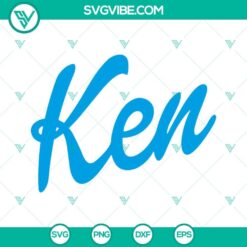 Barbie And Ken Logo SVG Download Bundle, Barbie SVG Files, Ken SVG Download, Baby Doll 12