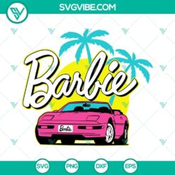 Barbie Car SVG Download Bundle, Barbie Jeep SVG File, Barbie 2023 SVG Files, Barbie 8