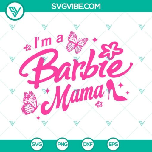 barbie family svg bundle barbie mama svg barbie grandma svg barbie sister svg barbie auntie svg 10 mockup