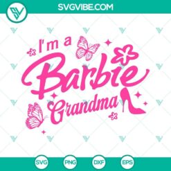 barbie family svg bundle barbie mama svg barbie grandma svg barbie sister svg barbie auntie svg 3 mockup