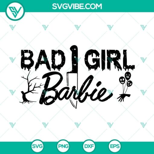 barbie halloween svg bundle spooky barbie svg gothic barbie svg png dxf eps 1 mockup 1