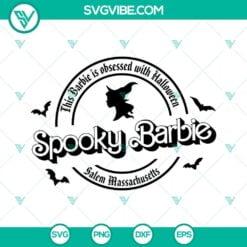 barbie halloween svg bundle spooky barbie svg gothic barbie svg png dxf eps 6 mockup