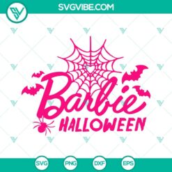 Halloween, Movies, SVG Files, Halloween Barbie SVG File Bundle, Mali Boo Barbie 8