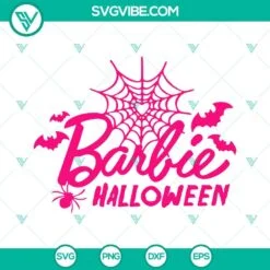 Halloween, Movies, SVG Files, Barbie Halloween SVG Files PNG DXF EPS Files 2