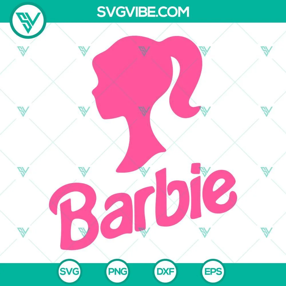 Trending, SVG Files, Barbie Logo SVG Image Bundle, Come On Barbie Let’s Go 1