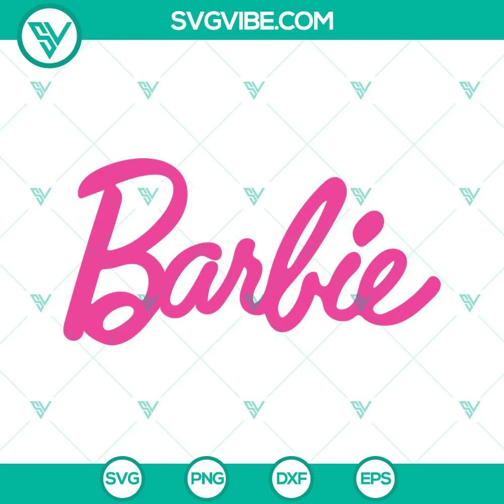 Trending, SVG Files, Barbie Logo SVG Image Bundle, Come On Barbie Let’s Go 2