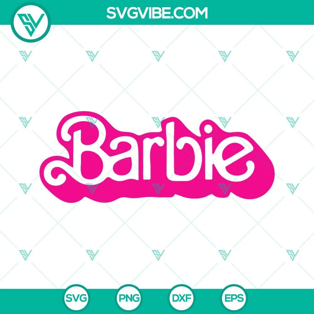 Trending, SVG Files, Barbie Logo SVG Image Bundle, Come On Barbie Let’s Go 3