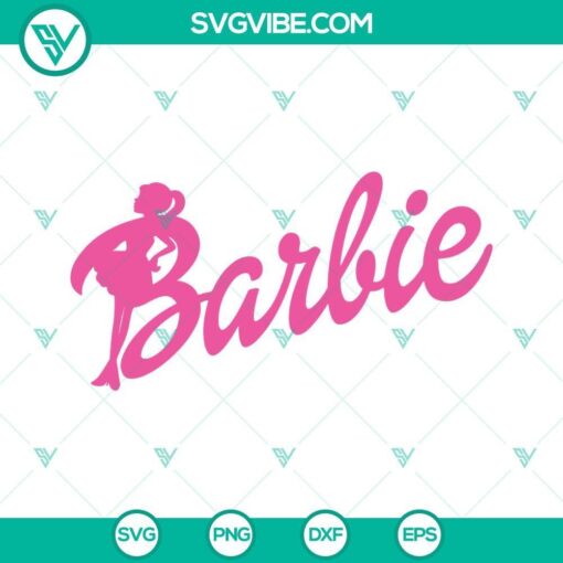 barbie svg barbie cricut silhouette vector clipart 1 mockup