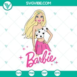 Movies, SVG Files, Barbie SVG Download, Barbie Doll Girl SVG Download PNG DXF 2