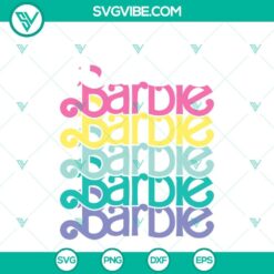 Movies, SVG Files, Barbie SVG File, Barbie Girl SVG Image, Barbie Doll SVG 2