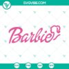 Barbie logo SVG file for crafting, Barbie clipart cut file, Barbie branding design.