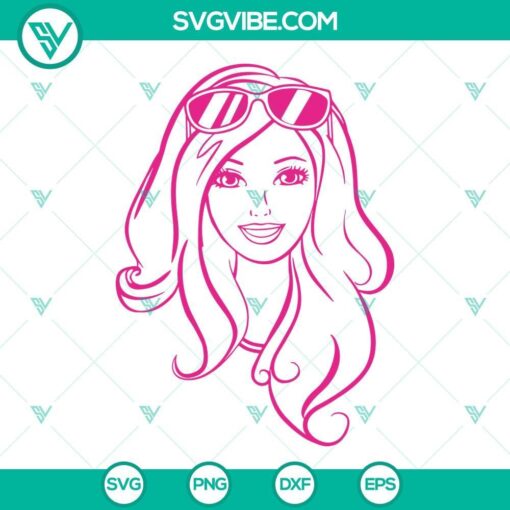 barbie svg bundle barbie princess svg pink doll girl svg png dxf eps cut files 2 mockup 1