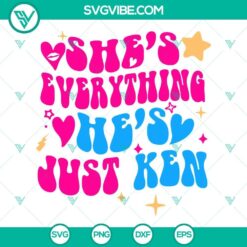 barbie svg bundle she s everything he s just ken svg barbie svg pink car svg barbie land svg 7 mockup