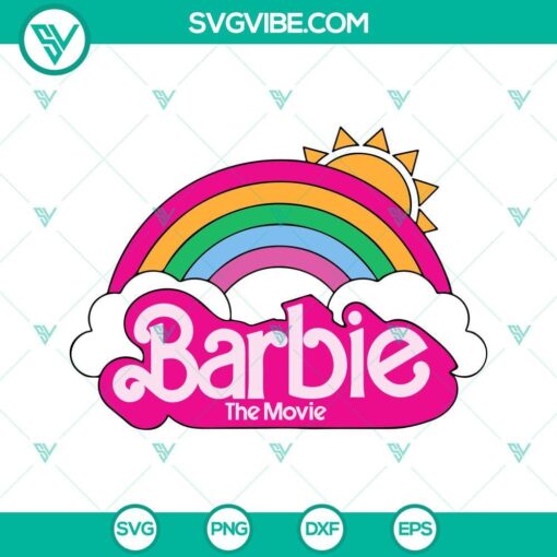 barbie the movie svg barbie 2023 svg png dxf eps cricut files 5 mockup