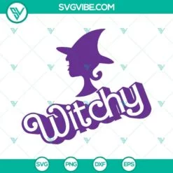 barbie witchy svg witch doll svg barbie doll halloween svg png dxf eps cut files 8 mockup