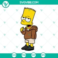 Cartoons, SVG Files, Bart Simpson SVG Image, The Simpsons SVG Image, Bart 2