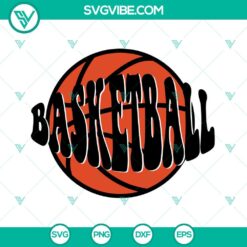 Basketball, Sports, SVG Files, Basketball Vintage Design SVG Files PNG EPS DXF 19