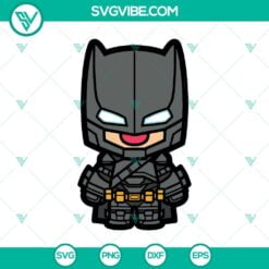 Movies, SVG Files, Batman SVG Image, Batman And Super Man DC Chibi SVG Download 2