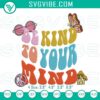 Be Kind To Your Mind embroidery designs featuring mental health quotes machine file, creative and motivational digital design.