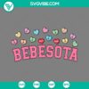 Musics, SVG Files, Valentine's Day, Bebesota Heart SVG Image, Bad Bunny 14