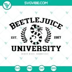 Movies, SVG Files, Beetlejuice Never Trust The Living SVG Image, Beetlejuice 3