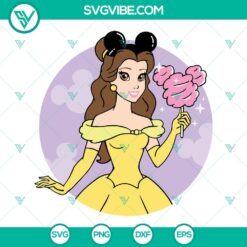 Disney, SVG Files, Belle SVG File, Disney Princess SVG Images, Belle Mickey 2