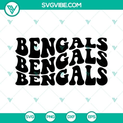 bengals svg bundle bengals fan svg bengal mascot svg cincinnati bengals svg 2 mockup