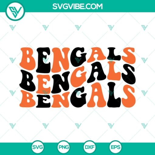 bengals svg bundle bengals fan svg bengal mascot svg cincinnati bengals svg 8 mockup