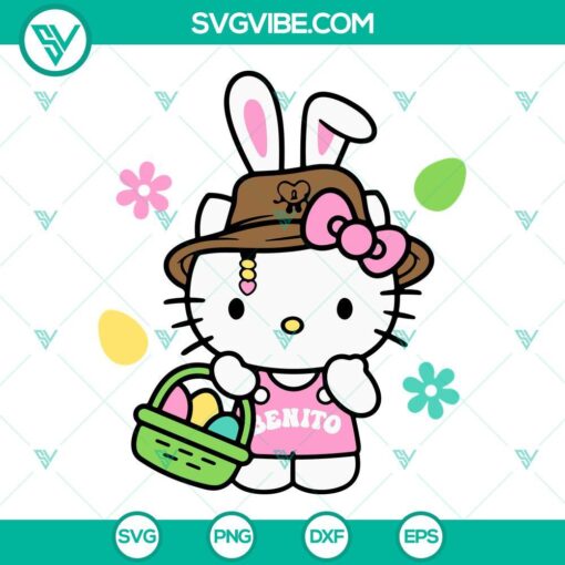 benito hello kitty easter bunny svg cute happy easter svg png dxf eps cutting files 4 mockup 1