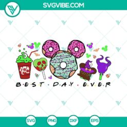 Disney, Halloween, SVG Files, Best Day Ever Disney Halloween SVG Image, Disney 6