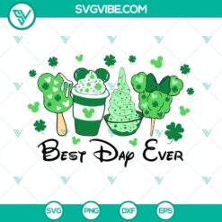 Disney, St Patrick's Day, SVG Files, Best Day Ever SVG Images, Snacks St 18