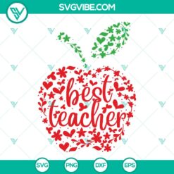 Teacher, SVG Files, Best Teacher SVG Images, Teacher’s Apple SVG Images, 2