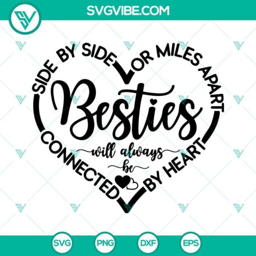 besties svg cut file cricut besties heart svg besties shirt svg silhouette best friends svg friendship svg 6 mockup