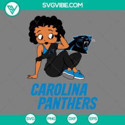 Football, Sports, SVG Files, Betty Boop Denver Broncos Football SVG Download 3