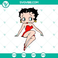 Betty Boop SVG Images Bundle, Betty Boop SVG Images, Cartoon Character SVG Images PNG 6
