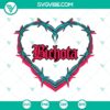 Bichota Heart and Karol G SVG design for download, featuring vibrant and intricate heart motifs, ideal for crafting projects.