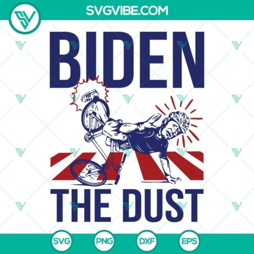 biden the dust svg biden falls off bike svg riding a bike svg biden bike svg funny joe biden svg 6 mockup