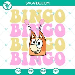 Cartoons, Easter, SVG Files, Bingo Heeler Easter SVG Download, Easter Cartoon 2