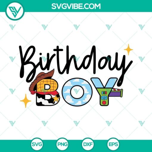 birthday boy svg bundle toy story birthday svg woody buzz lightyear boy birthday svg 2 mockup